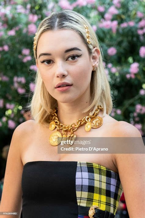 getty images versace 2019|Versace Front Row Milan Fashion Week Spring Summer 2019.